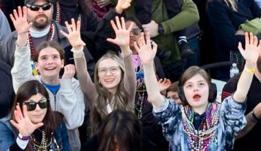 Beads are as synonymous with Gasparilla as the pirates, ships and big crowds. (FILE IMAGE)