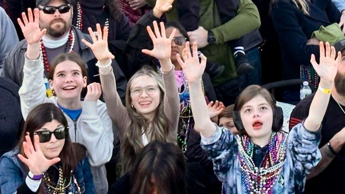 Beads are as synonymous with Gasparilla as the pirates, ships and big crowds. (FILE IMAGE)