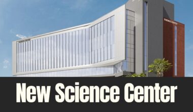 Rendering of the University of Tampa’s planned Science Center along the Hillsborough River.