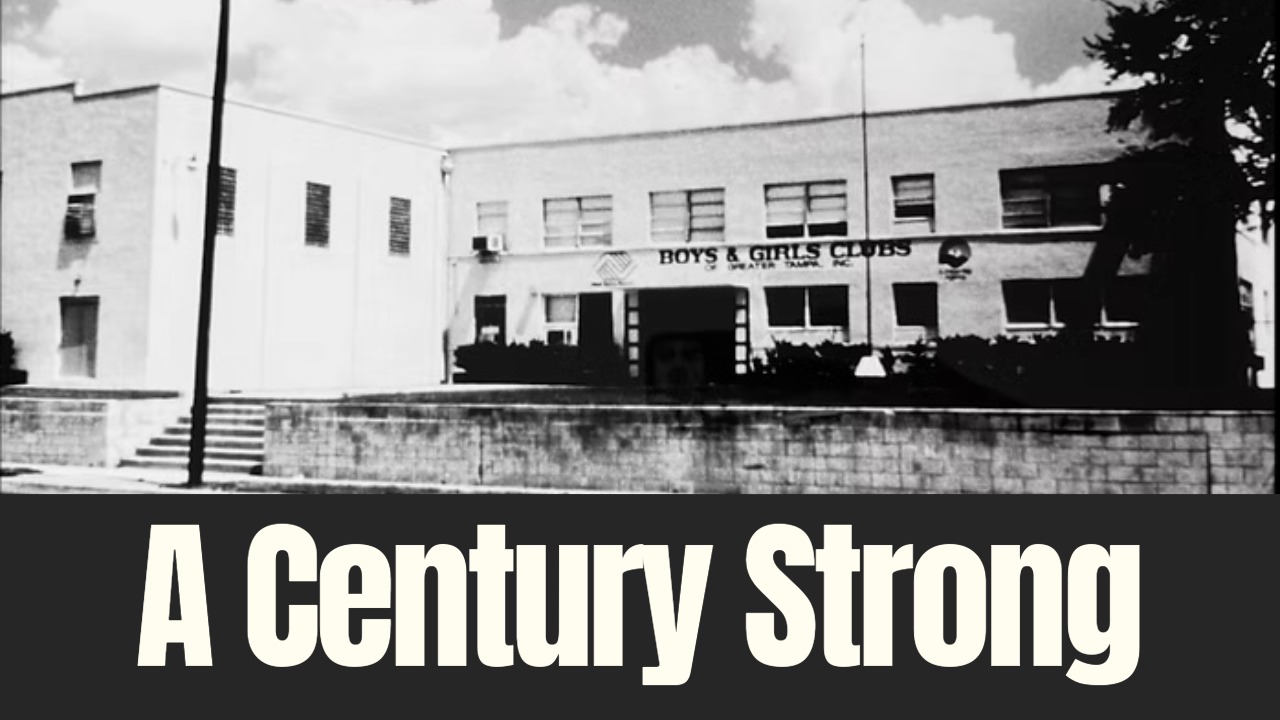 Historic Boys & Girls Club building in Tampa Bay, photographed in the early years of the organization.An early Boys & Girls Club site in Tampa Bay. Founded in 1926, the organization marks 100 years of youth development in 2026.