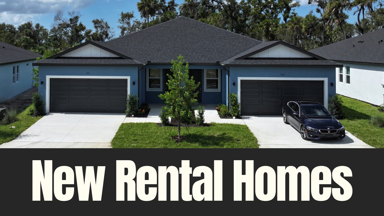 Newly built rental homes in Parrish near the I-75 corridor