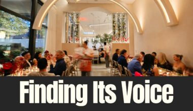 Dining room at ASH on Water Street filled with guests as the restaurant settles into its identity