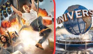 Universal Fast and Furious Supercharged attraction in Orlando.
