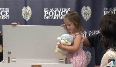 Florida AG returns to St. Johns County for news conference with Jared Bridegan’s widow