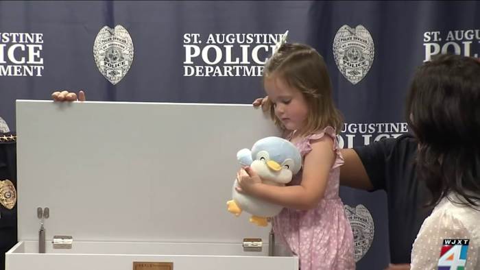 Florida AG returns to St. Johns County for news conference with Jared Bridegan’s widow