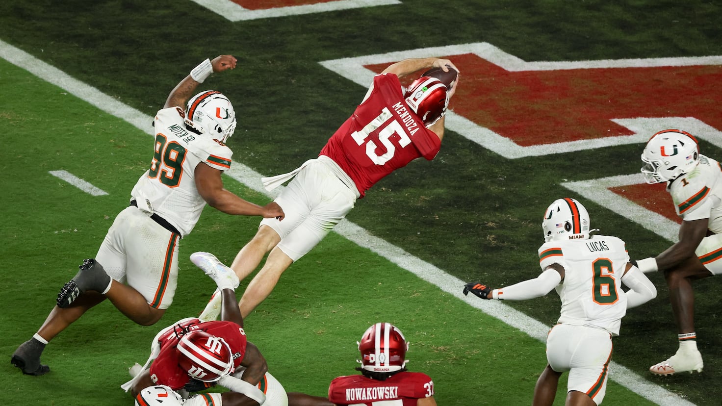 Miami 21 vs 27 Indiana summay, stats, score and highlights NCAA College Football Playoff National Championship