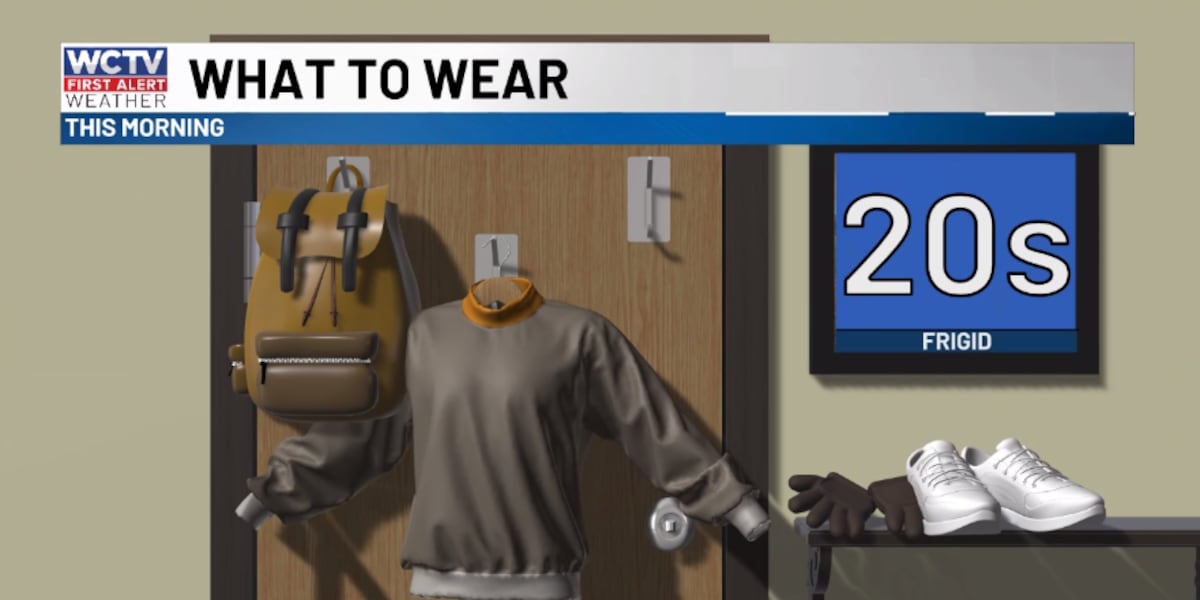 Frigid start to the new week for Tallahassee, the Big Bend and South Georgia