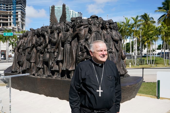 Last ride? Miami archbishop rides for St. Luke’s amid talk of final year