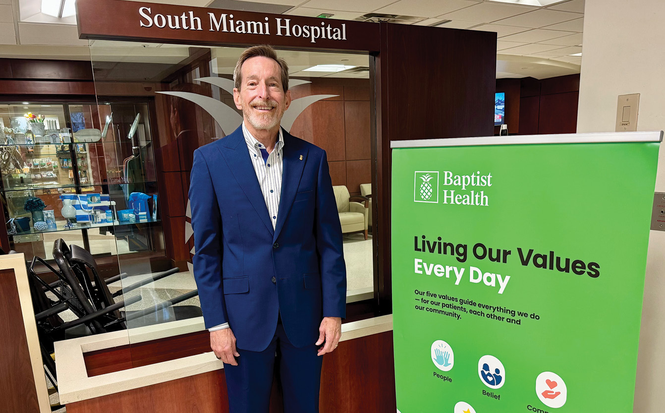 William Duquette: CEO has charge of Baptist Health’s South Miami Hospital