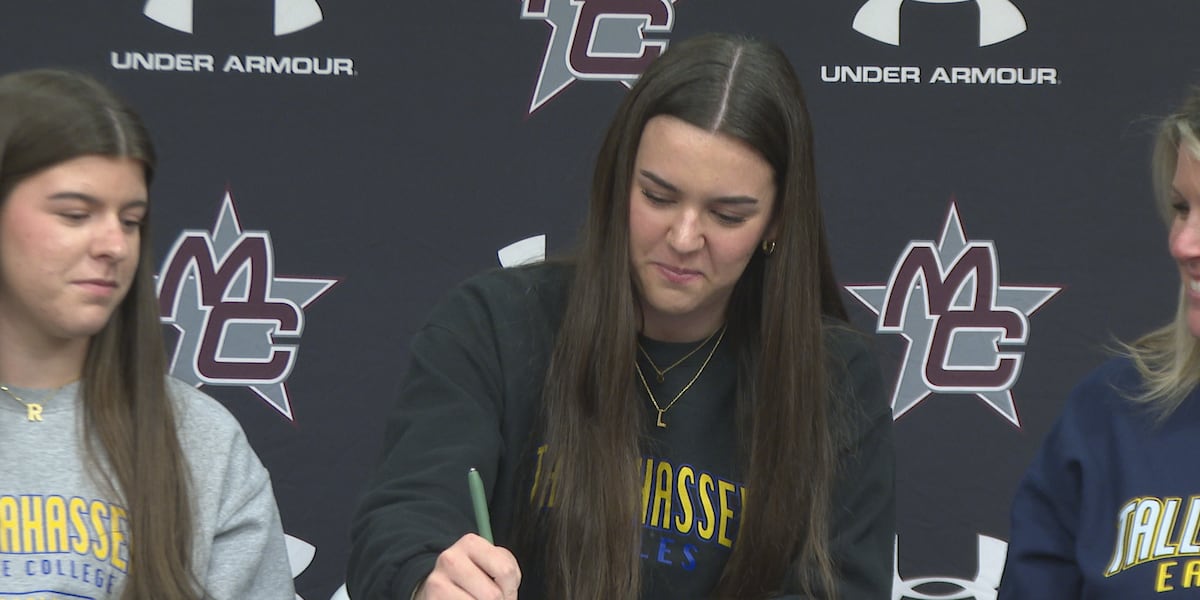 Madison County softball standout signs with Tallahassee State College