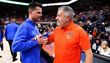 Auburn basketball vs Florida: Steven Pearl faces Todd Golden for the first time as head coach