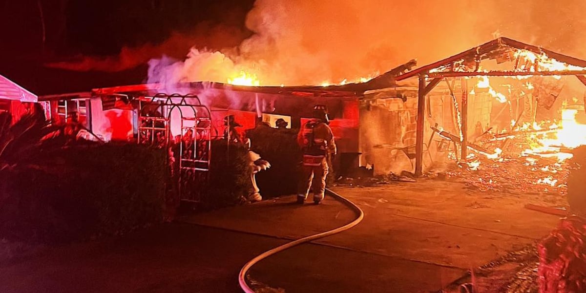 House deemed ‘a loss’ after early morning fire, Bradfordville Fire and Rescue says