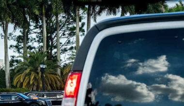 Trump’s motorcade in Florida rerouted due to ‘suspicious object’