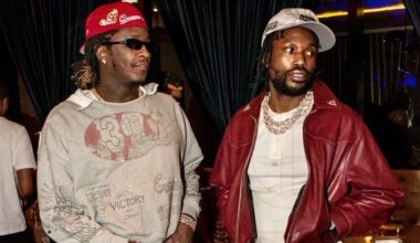 Young Thug and Meek Mill Ring in 2026 in Miami