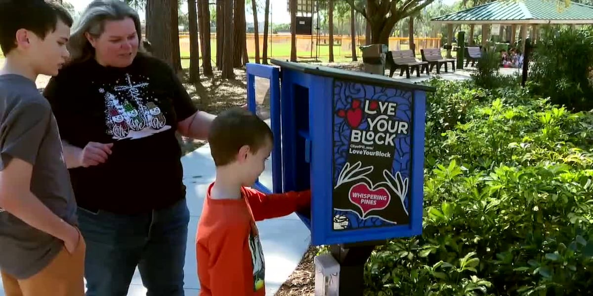 Port St. Lucie's Little Free Library Program brings books to neighborhoods to inspire people to read