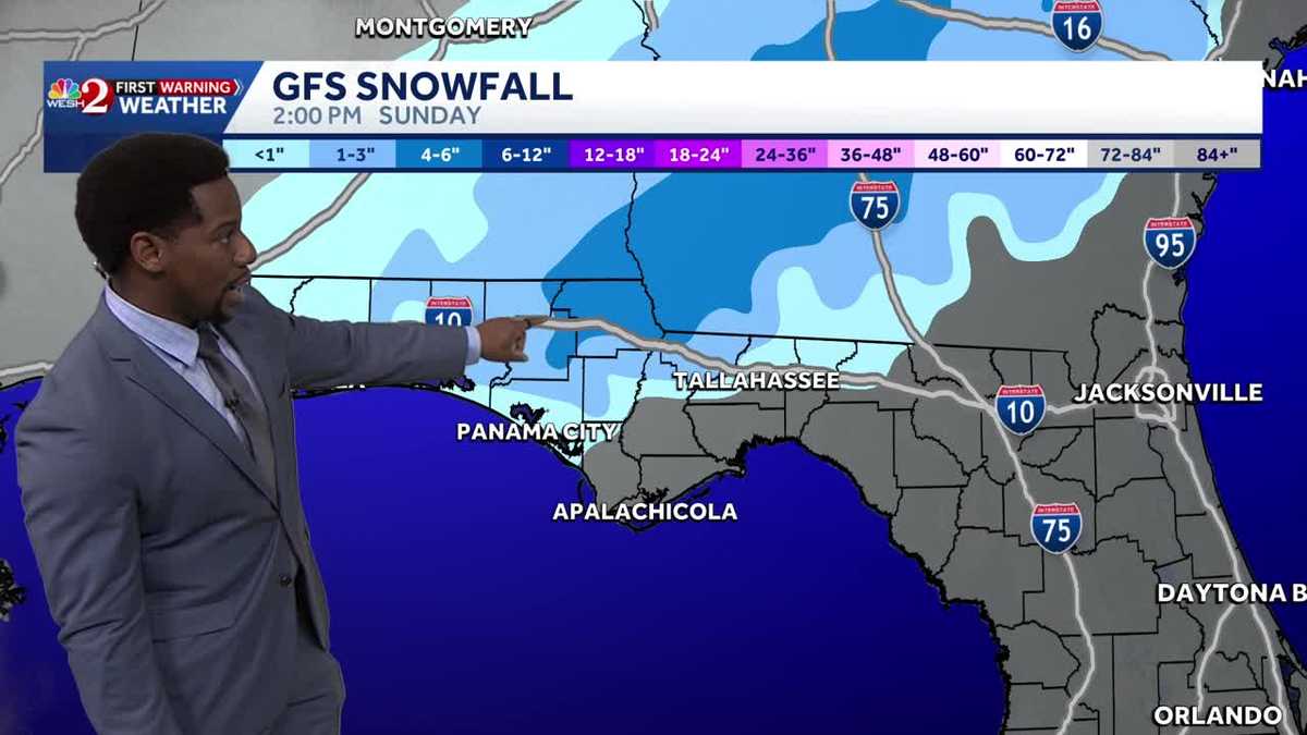 Snow in Florida & ANOTHER Cold Blast on the Way