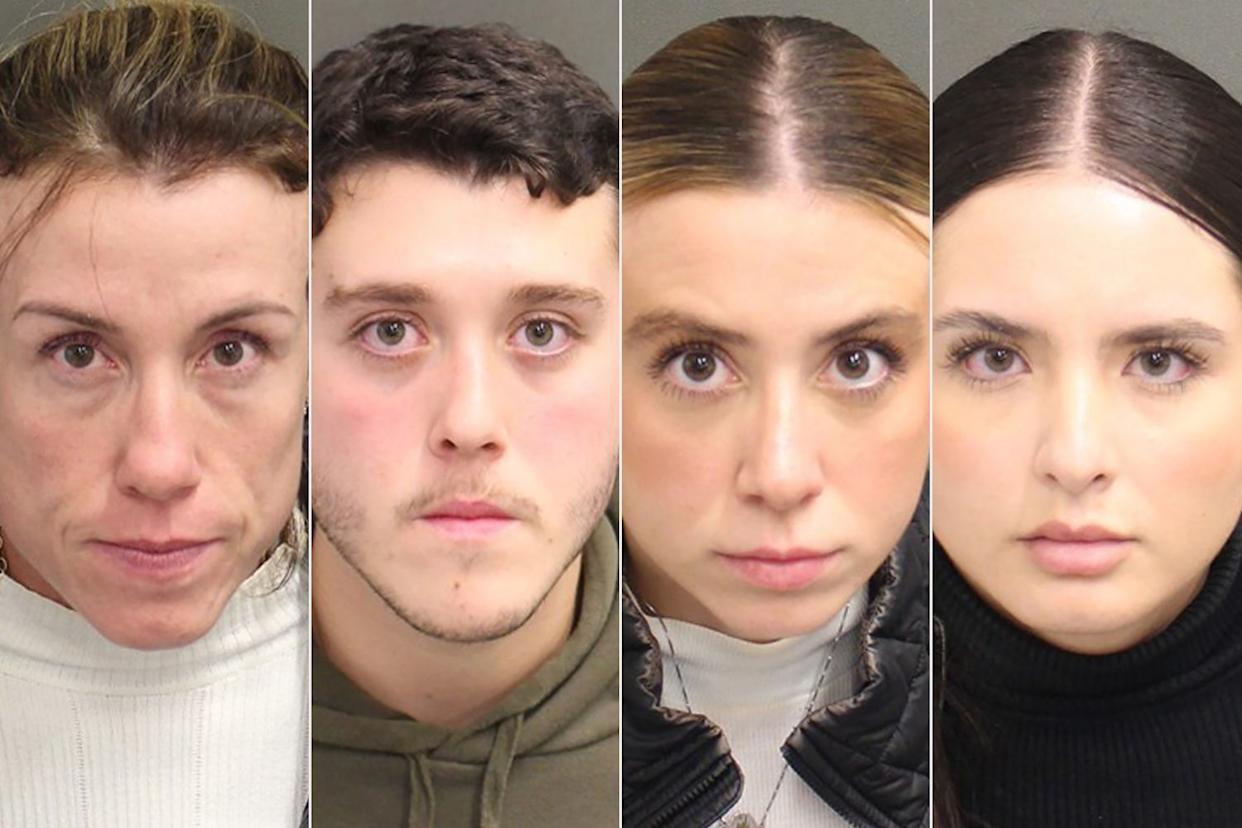 Orange County Corrections (4) L-R: Amanda Brito, Huberto Dorto, Olivia Nicole Brito, Laura Silva