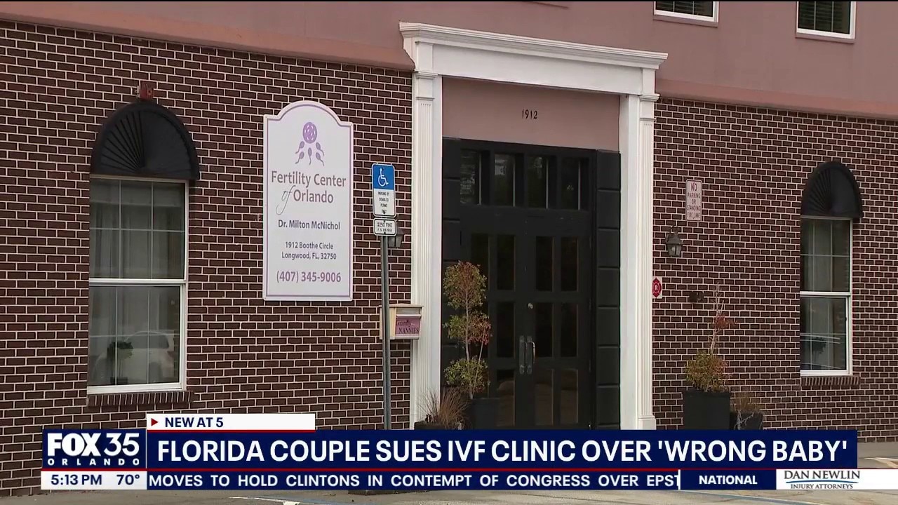 Florida couple sues IVF clinic after wrong embryo implanted: Lawsuit