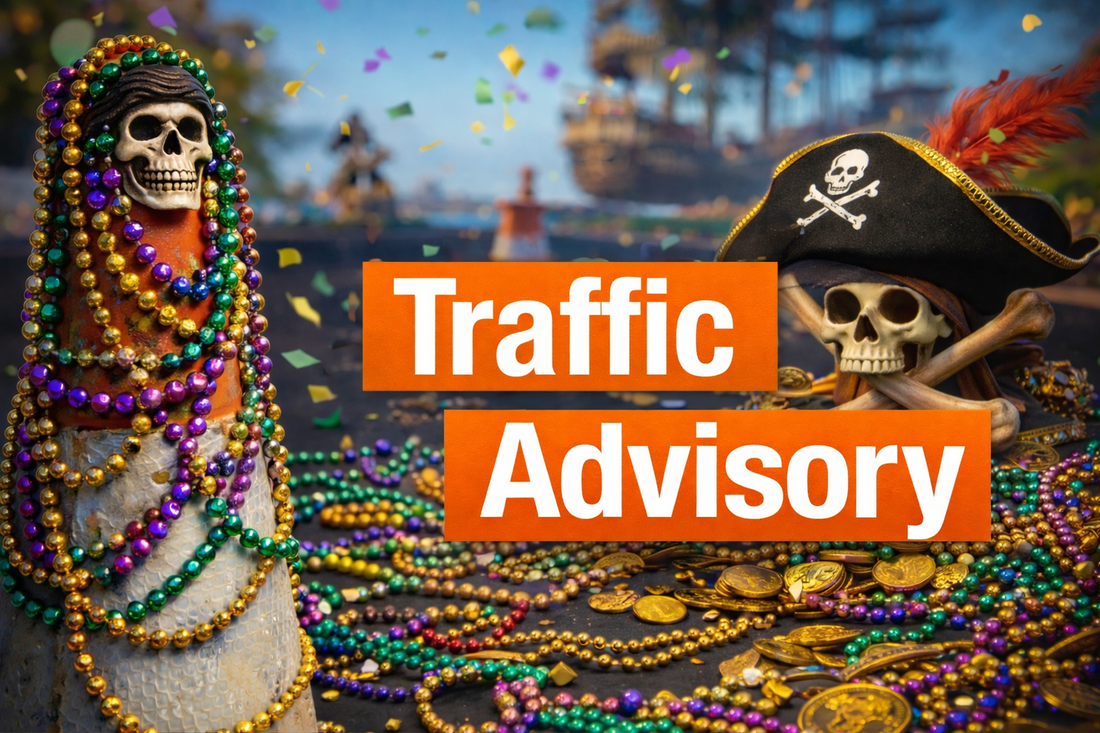 Gasparilla Pirate Fest Traffic Advisory
