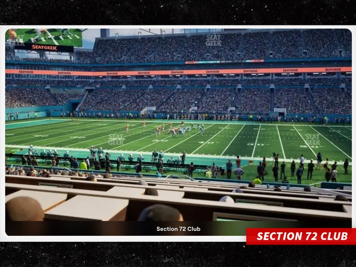 Section 72 Club seat view seatgeek.com