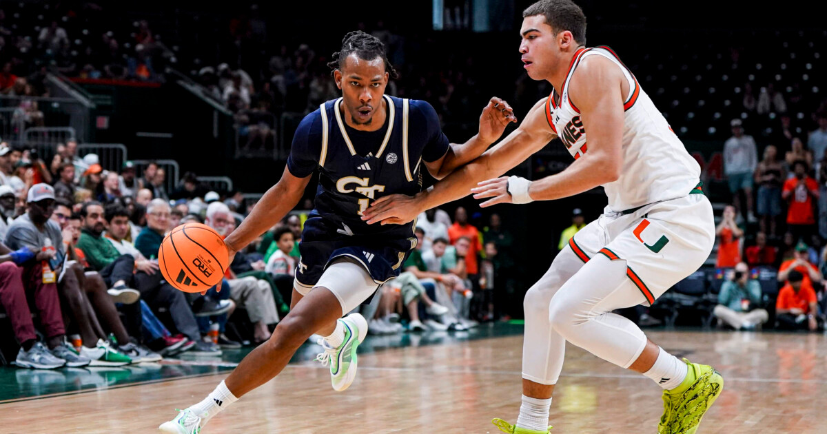 Jackets Stage Rally, but Fall at Miami – Men's Basketball — Georgia Tech Yellow Jackets