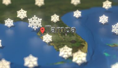 Could it snow in Tampa this weekend?