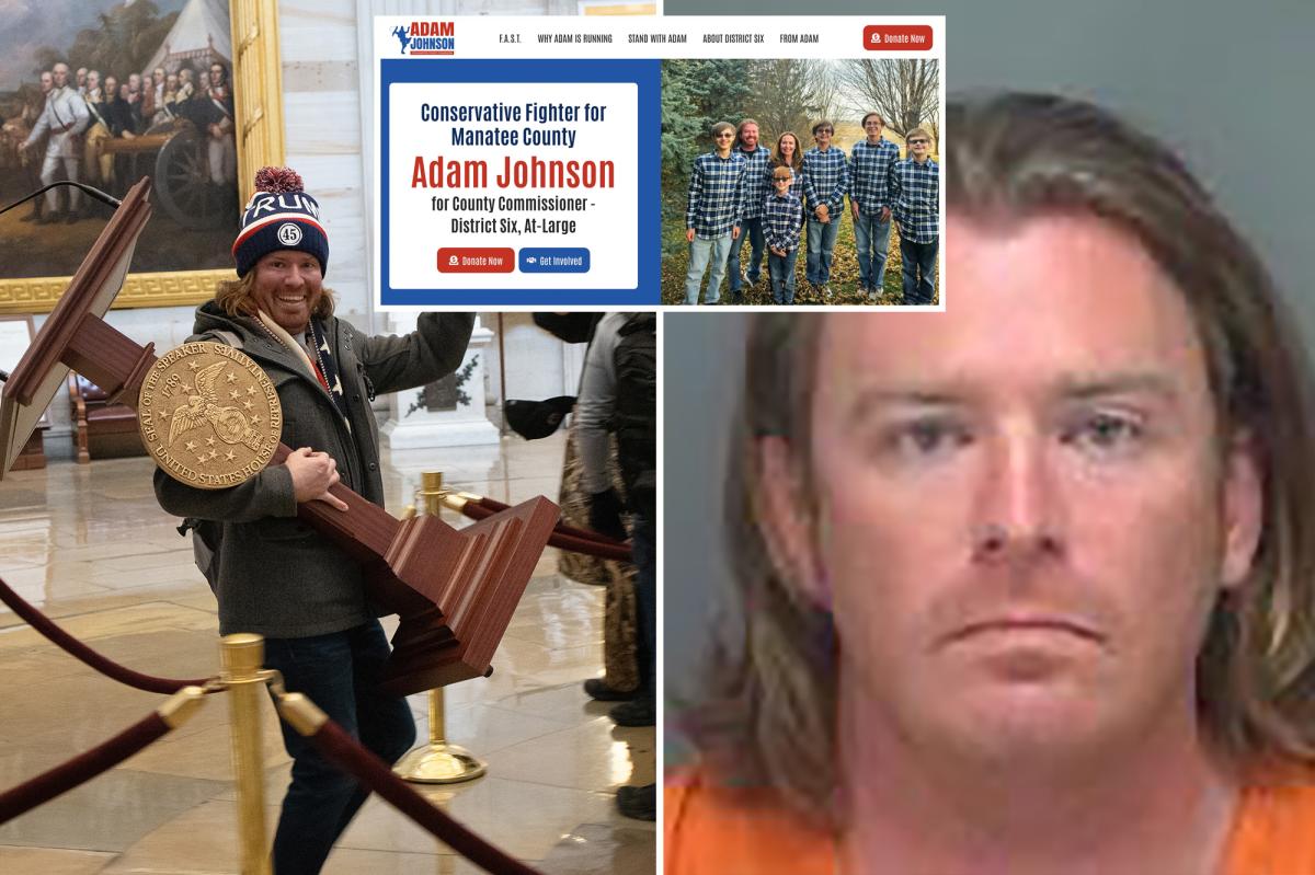 Pardoned Jan. 6 rioter who hauled Nancy Pelosi's lectern around US Capitol runs for office in Florida