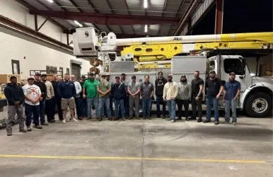 Lakeland Electric deployed a team of 21 employees to Rock Hill, South Carolina on Jan. 23 to provide mutual assistance recovering from potential impacts from Winter Storm Fern.