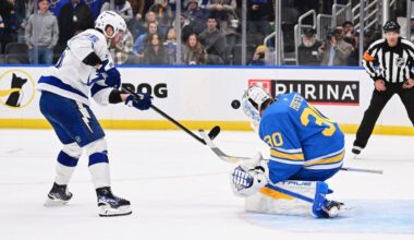 Blues recover in shootout, end Lightning's 11-game winning streak