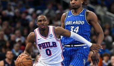 Tyrese Maxey leads Philadelphia 76ers to 103-91 victory over Orlando Magic