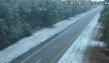 It snowed in Florida, again