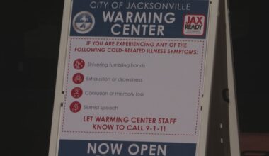 City of Jacksonville to activate warming center plan Thursday for first time this season