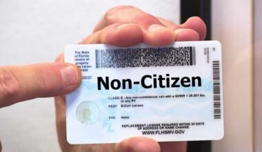 Florida bill proposes marking noncitizen driver's licenses