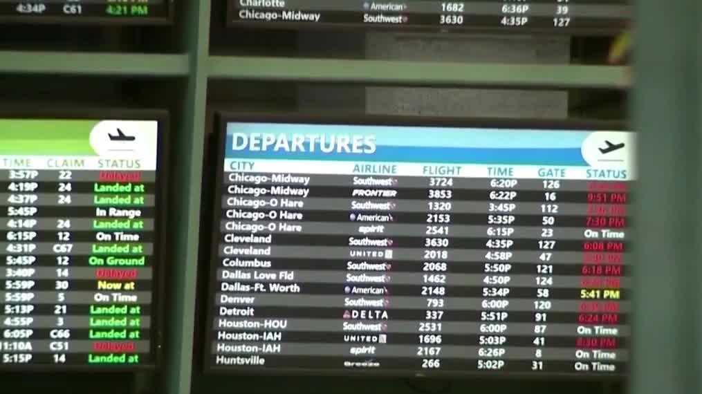 Weather disruptions cause flight chaos at MCO