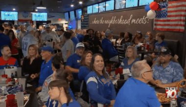 Bills fans make their presence known in Jacksonville ahead of playoff game