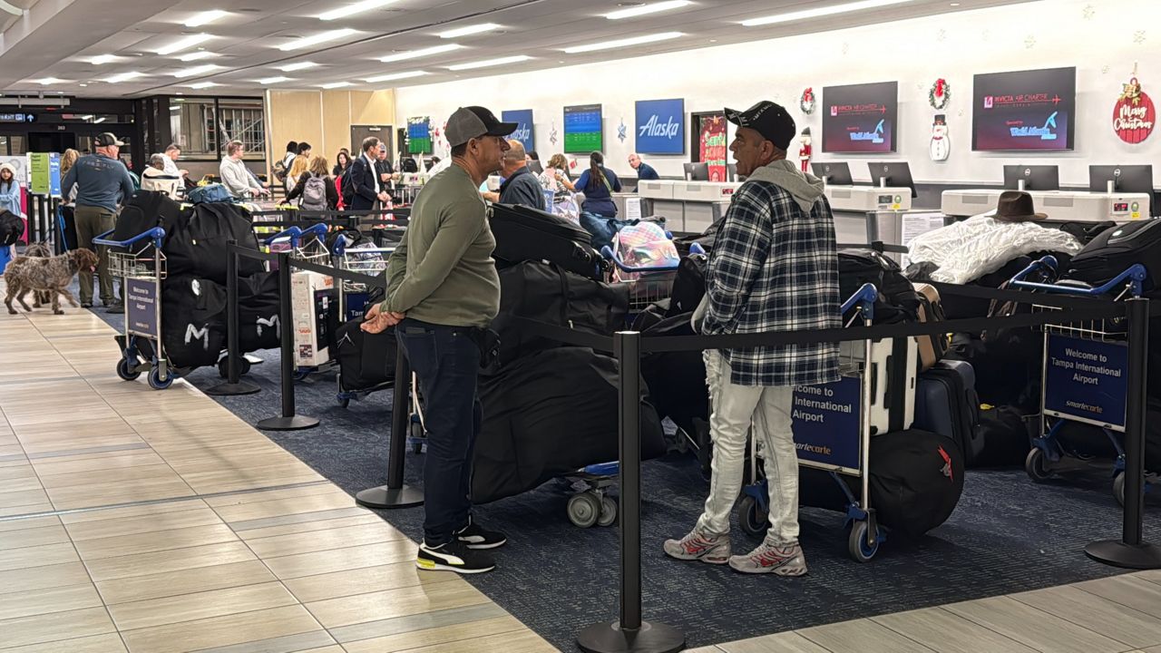 The winter storm sweeping across the nation made for difficult travel conditions this weekend, cancelling and delaying flights across the country. (Spectrum News)
