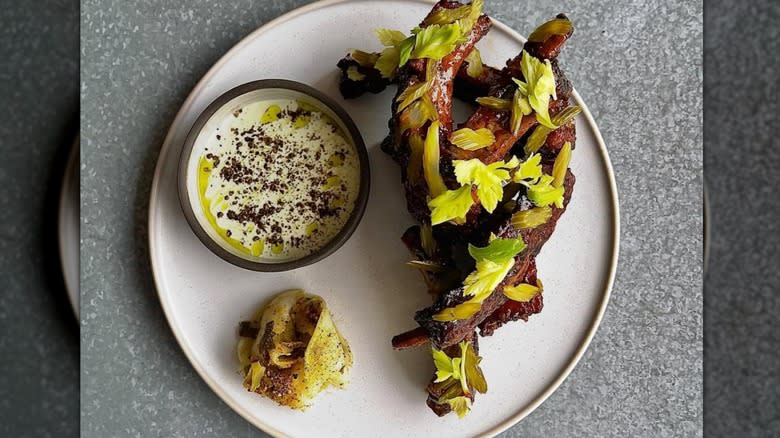 A dish at Rooster & the Till in Old Seminole Heights