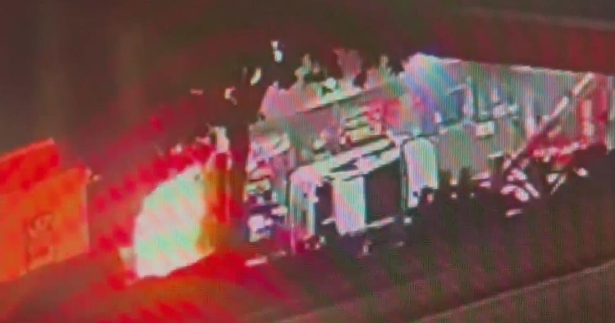 Car slams into Hialeah gas pump, sparking fire and injuring driver