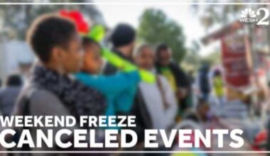 Weekend events canceled in Central Florida for freezing temps