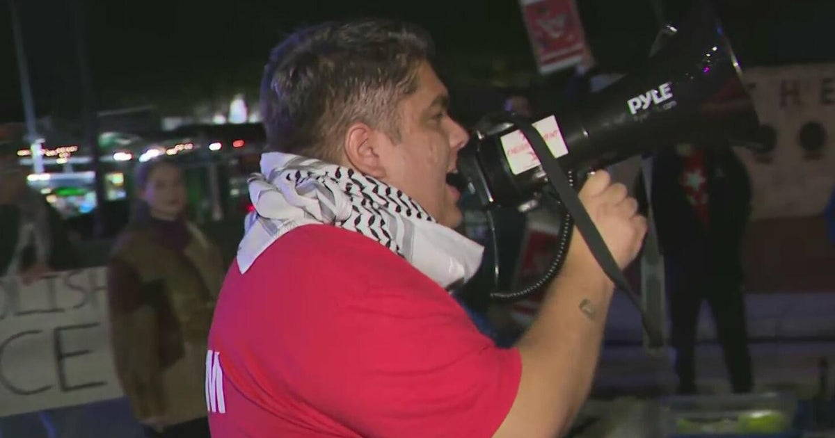 Dozens gather in downtown Miami as part of nationwide protest against ICE