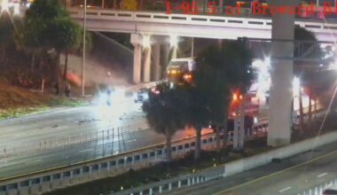 Interstate 95 south closed in Fort Lauderdale due to crash
