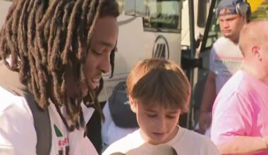 University of Miami fans welcome football team home after win against Ohio State at Cotton Bowl