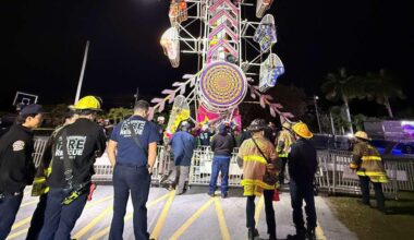 8 rescued from malfunctioning carnival ride in Broward County