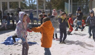 Students in Pinellas County get a rare taste of winter during 'Snow Day'