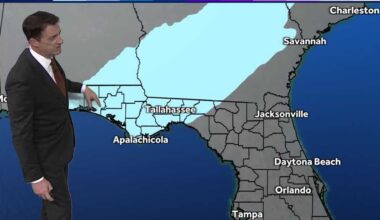 Snow in Florida and another cold blast on the way