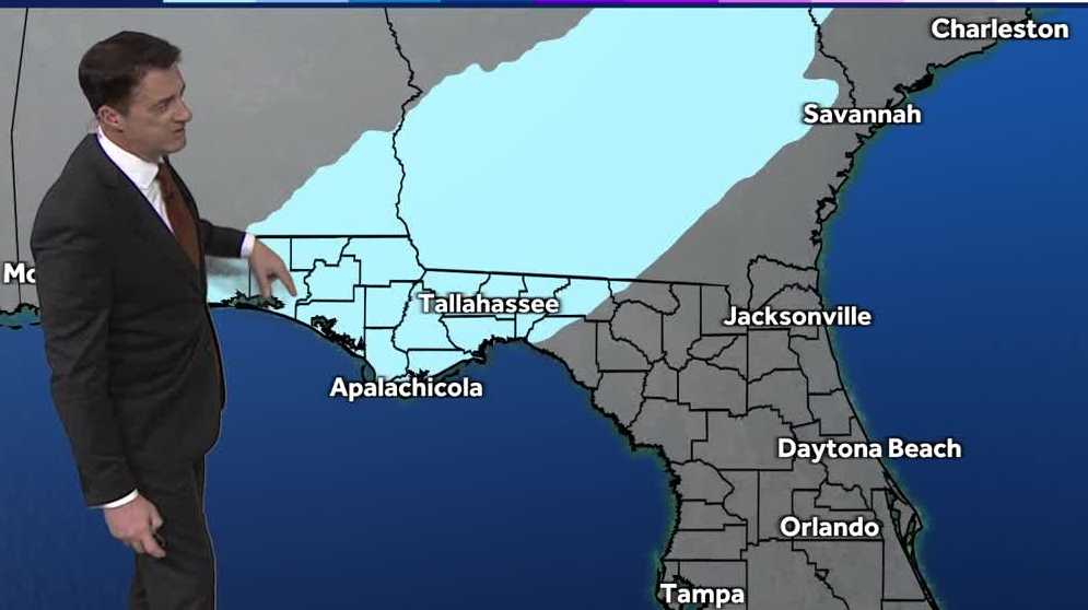 Snow in Florida and another cold blast on the way