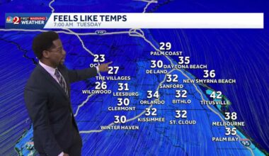 Florida Can't Shake off Cold Temps