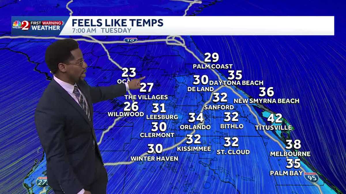 Florida Can't Shake off Cold Temps