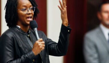 Florida Democratic state Rep. Angie Nixon announces challenge to GOP U.S. Sen. Ashley Moody :: WRAL.com