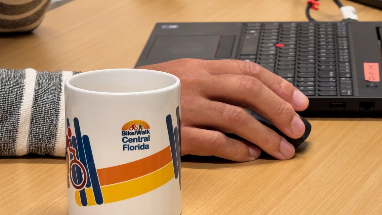 Bike/Walk Central Florida relies on donations to work towards safer ways to walk, bike and roll in the community. (Spectrum News 13/Sarah Winkelmann)